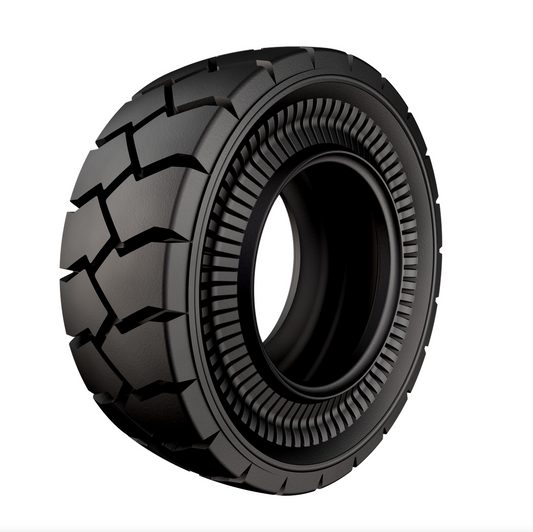 10-16.5CW8PRD130A2GalileoSKIDCUP2"OffsetAirlessWheelAssemblyL-4(Tire&Wheel)